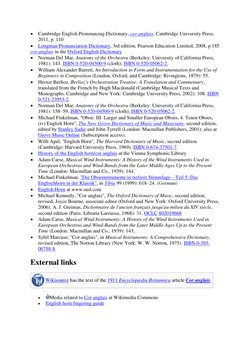  Cambridge English Pronouncing Dictionary, cor anglais, (https://books.google.com/books?id=bfLXAAAAQBAJ&pg=110) Cambridge Un