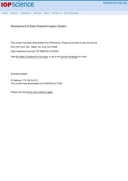 This content has been downloaded from IOPscience. Please scroll down to see the full text.
Download details:
IP Address: 175.