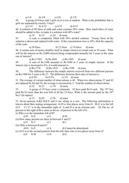 Aptitude Test Questions and Answers | PDF | Rupee | Triangle