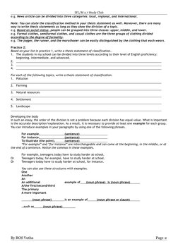 IFL/M 2.7 Study Club
e.g. News article can be divided into three categories: local, regional, and international.
Note: You ca