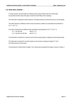 Pipe Culvert Design and Headwall Details | PDF | Structural Engineering ...