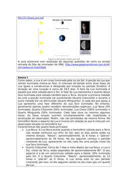 file:///C:/fases_pre.swf
Figura 1 Simulador fases_pre.swf
A aula encerrará com resolução de algumas questões de certo ou erra