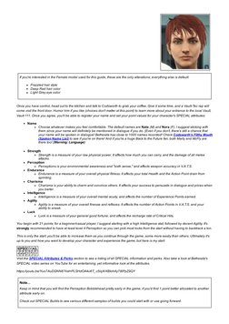 If you're interested in the Female model used for this guide, these are the only alterations; everything else is default:
Fra