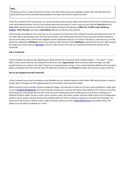 Note...
Everything you find in crates, first aid kits, furniture, and other similar boxes are completely random. Only importa