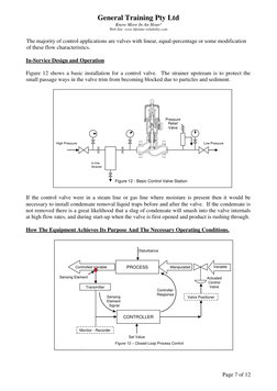 General Training Pty Ltd 
Know More In An Hour! 
Web Site: www.lifetime-reliability.com 
Page 7 of 12 
Controller 
Response