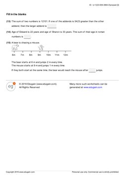 Naplan Year 5 Maths Sample Practice Paper | PDF | Numbers | Teaching ...