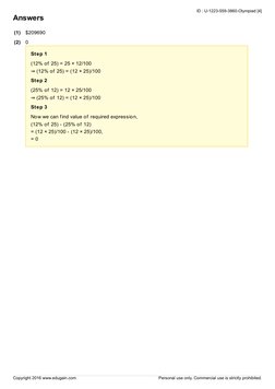 Naplan Year 5 Maths Sample Practice Paper | PDF | Numbers | Teaching ...