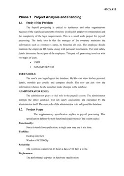 Payroll Management System UML Diagrams | PDF | Use Case | Databases