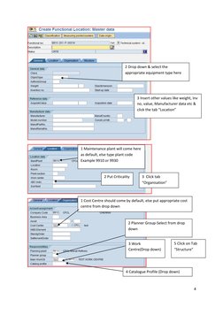 SAP Plant Maintenance Training Manual | PDF | Menu (Computing) | Software