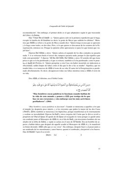 Compendio del Tafsïr Al-Quröubï 
 
13
recomendación”. Sin embargo, el primer dicho es el que adoptamos según lo que trascie