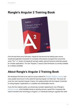 Rangle's Angular 2 Training Book
Over the last three and a half years, AngularJS has become the leading open source
JavaScrip