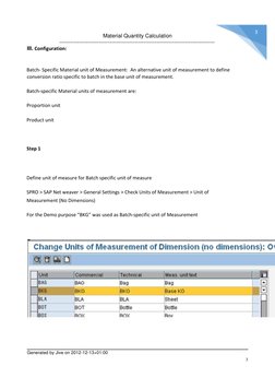 Material Quantity Calculation in SAP | PDF | Tablet (Pharmacy ...