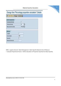 Material Quantity Calculation in SAP | PDF | Tablet (Pharmacy ...