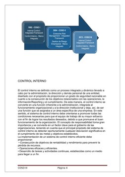 Marco Integrado de Control Interno COSO III | PDF | Recursos humanos ...