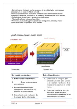 Marco Integrado de Control Interno COSO III | PDF | Recursos humanos ...