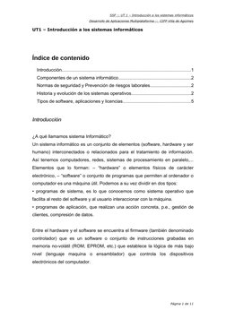 SSF :: UT 1 – Introducción a los sistemas informáticos
Desarrollo de Aplicaciones Multiplataforma ::  CIFP Villa de Agüimes
U