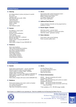 FG Wilson (Engineering) Ltd
Old Glenarm Road, Larne, County Antrim BT40 1EJ
Northern Ireland, United Kingdom
Tel: +44 (0) 28