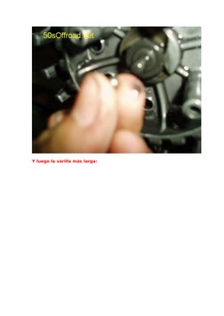 Y luego la varilla más larga:
