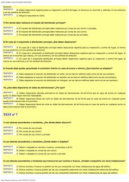 FONTANERIA TEST EXAMEN INDUSTRIA
http://fontaneria.dmateos.com/[13/09/2016 22:29:48]
dirección.
B. Deben disponerse registros