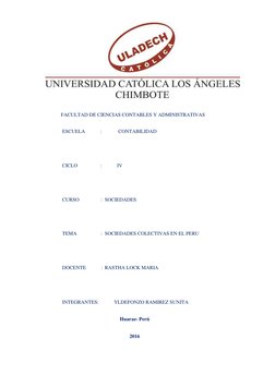 FACULTAD DE CIENCIAS CONTABLES Y ADMINISTRATIVAS 
ESCUELA            :             CONTABILIDAD 
 
CICLO                  :