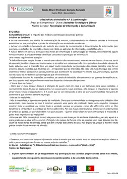 Escola EB 2,3 Professor Gonçalo Sampaio 
Curso EFA –Secundário 
 
Página 10 de 14 
 
cidadãoFicha de trabalho n.º 3 (contin
