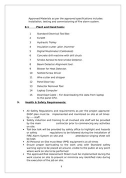 Fire Alarm System Installation Method | PDF | Quality Assurance | Duct ...