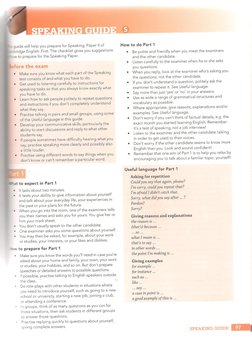 Fce Speaking Guide | PDF | Identity Document | Test (Assessment)