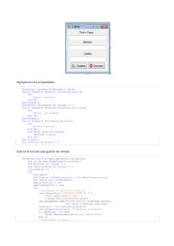 Agregamos tres propiedades: 
    Protected _success As Boolean = False
    Public ReadOnly Property Success As Boolean