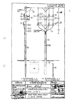22 kV Cable Riser Installation Guide | PDF | Teaching Methods ...
