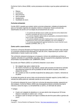 Copyright © - Serviço Brasileiro de Respostas Técnicas - http://www.respostatecnica.org.br 
 
 
 
2
Conforme Cultri e Alves (
