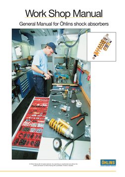Öhlins General Workshop Manual PDF | PDF | Piston | Nut (Hardware)
