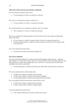 Advanced Conditionals Explained | PDF | Grammatical Tense | Syntax
