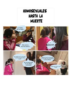 HOMOSEXUALES 
HOMOSEXUALES 
HASTA LA
HASTA LA
 
 MUERTE
MUERTE
Le hablo...
No le hablo...
Me acerco...
No me acerco...
¡Ay! P