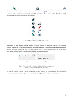 6 
 
prismático, 
 definir un accionamiento en un émbolo, 
 definir un accionamiento en un par prismático,  
seleccionar punt