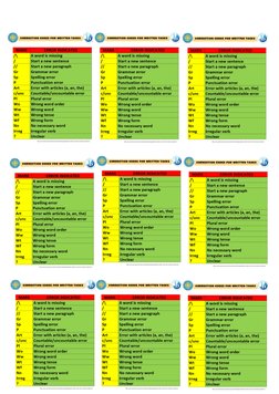 Writing Correction Codes Explained | PDF