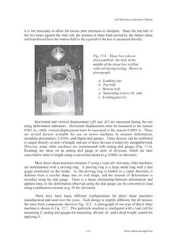 Soil Mechanics Laboratory Manual 
Direct Shear Strength Test 
155
it is not necessary to allow for excess pore pressures to d