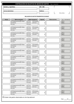 Nombre y Apellidos
DNI / NIE
Correo electrónico
Teléfono
 Receta:
 Receta:
 Receta:
 Receta:
RELACIÓN DE GASTOS PENDIENTE