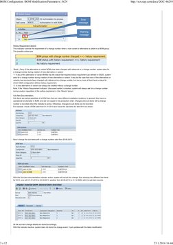 BOM Configuration - BOM Modification Parameters - SCN | PDF | Parameter ...