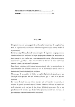 XI. REFERENCIAS BIBLIOGRAFICAS…………………19
ANEXO…………………………………………………....….20
                    
RESUMEN
El siguiente proyecto g