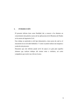 I.
INTRODUCCIÓN
El presente informe tiene  como finalidad, dar a  conocer a los alumnos un
conocimiento más práctico acerca d