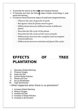 Planting A Tree Sop Example.pdf Tree Plantation: Process and Guidelines | PDF