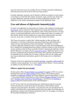 to govern such cases (as in, for example, the case of military personnel conducting or 
observing exercises on the territory