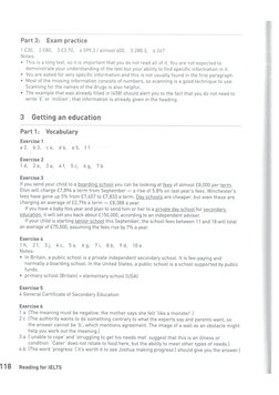 Answer Key Collins Reading For IELTS Book | PDF