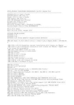 ATRIS_TECHNIK STAHLGRUBER WORKSHOPDATA 1Q.2016 [Haynes Pro]
-----------------------------------------------------------------