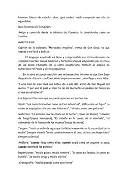 Hombre blanco de cabello rubio, ojos azules; había comprado una isla de
agua dulce.
Don Encarnación Estupiñan:
Amigo y conoci