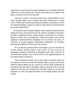 importante y su participación, aunque fundamental es casi mismo mínima En
cambio en la tercera parte esta inclusive subtitula