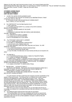 (Referring to the Utah "judge" caught "practicing law without a license", now a nominee for federal judicial office)
What's s