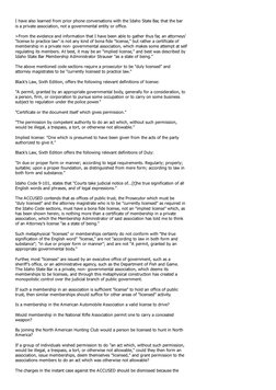 I have also learned from prior phone conversations with the Idaho State Bar, that the bar
is a private association, not a gov