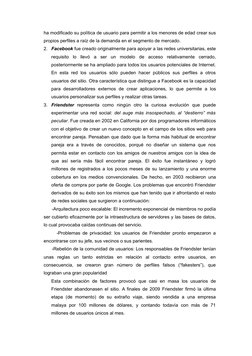 ha modificado su política de usuario para permitir a los menores de edad crear sus
propios perfiles a raíz de la demanda en e