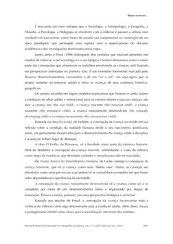 Mapas vivenciais…
É buscando um novo enfoque que a Sociologia, a Antropologia, a Geograﬁa, a 
Filosoﬁa, a Psicologia, a Pedag